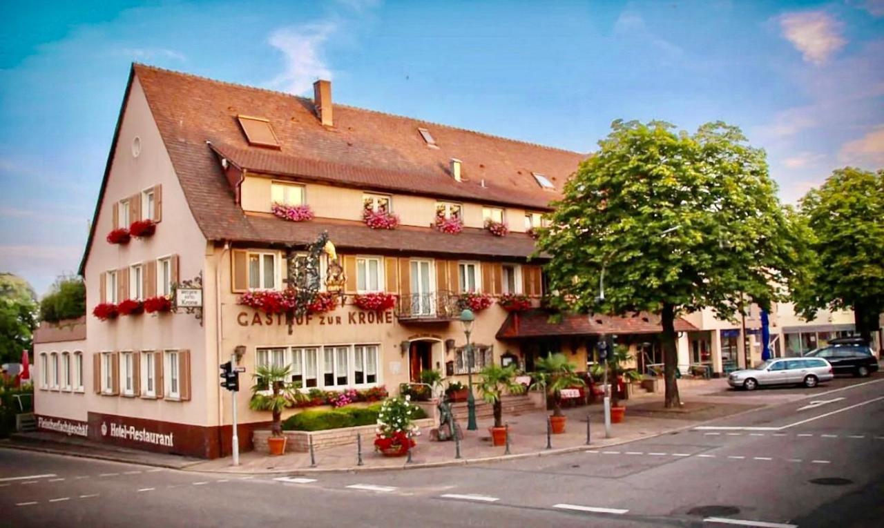 Hotel Krone Neuenburg am Rhein Exterior foto